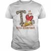 Leopard Flowers Is For Tech Assistant Shirt Classic Men's T-shirt