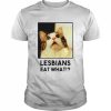 Lesbian eat what cat  Classic Men's T-shirt