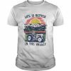 Life is better in the valley T- Classic Men's T-shirt