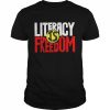 Literacy Is Freedom 2022 T- Classic Men's T-shirt