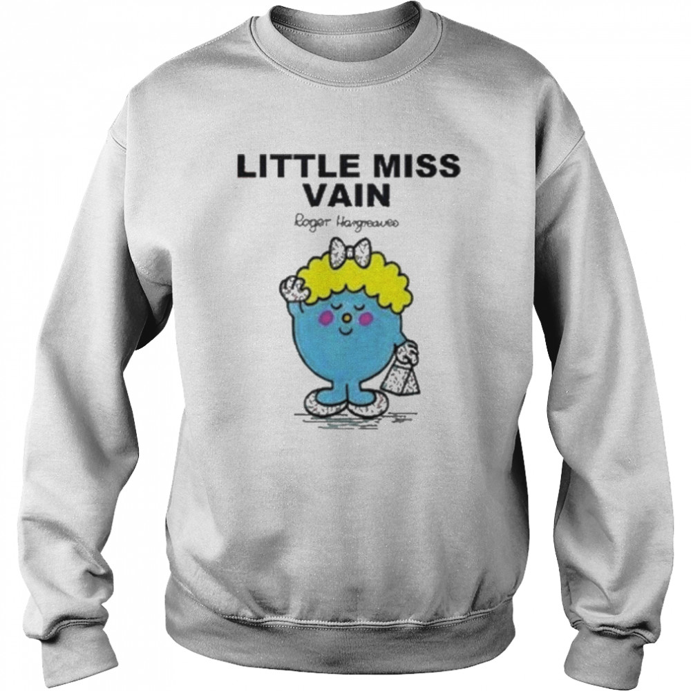 Little Miss Vain Roger Hargreaves  Unisex Sweatshirt