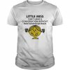 Little Miss can’t have a conversation without mentioning batman  Classic Men's T-shirt