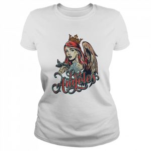 Los Angeles Tattoo Girl Art  Classic Women's T-shirt