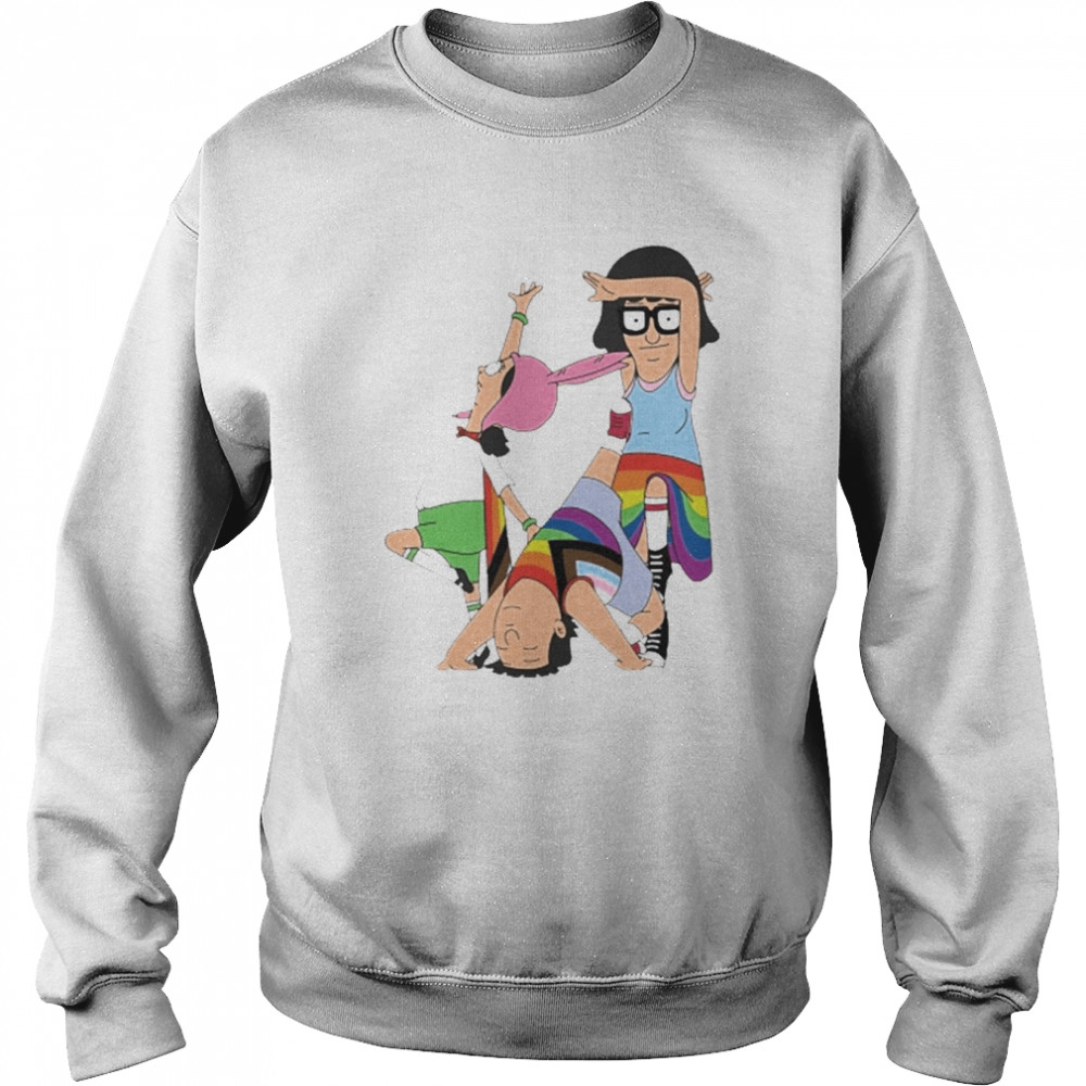 Louise Tina Gene Pride Shirt Unisex Sweatshirt