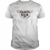 Made in the USA Eagle Land of the Free Home of the Brave Shirt Classic Men's T-shirt