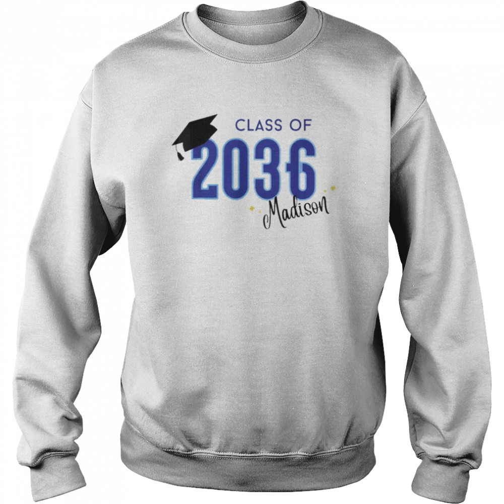 Madison Class of 2036 Vintage Shirt Unisex Sweatshirt