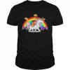 Magical Adventure Tacos Cat Unicorn Rainbow Shirt Classic Men's T-shirt