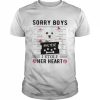 Maltese Sorry Boys I Stole Her Heart Shirt Classic Men's T-shirt