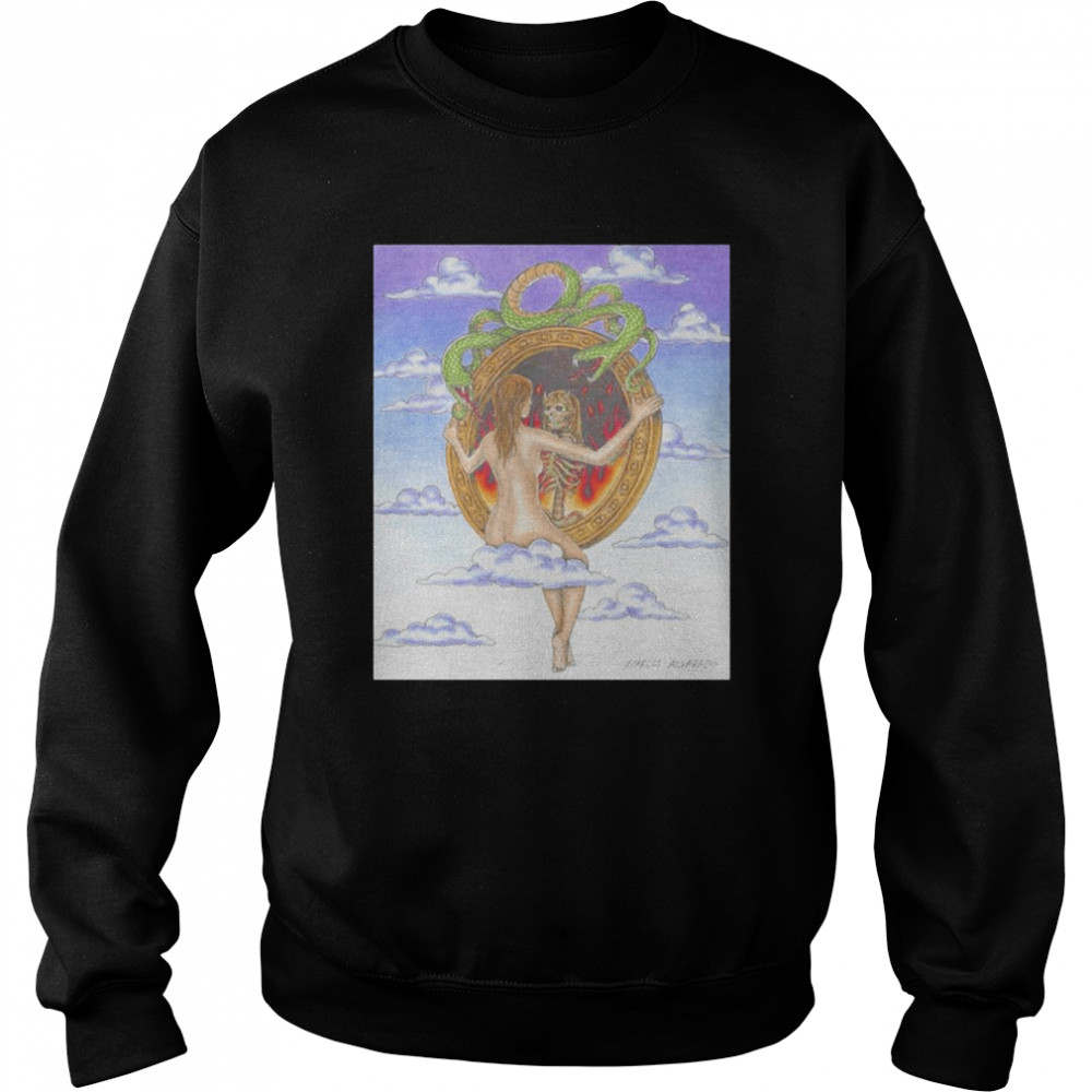 Marcos Alvarado mirror skeleton  Unisex Sweatshirt