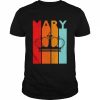 Mary Gift Idea For Girls Women Retro First Name Vintage Mary Shirt Classic Men's T-shirt