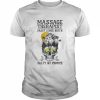 Massage therapist sassy since birth salty by choice  Classic Men's T-shirt