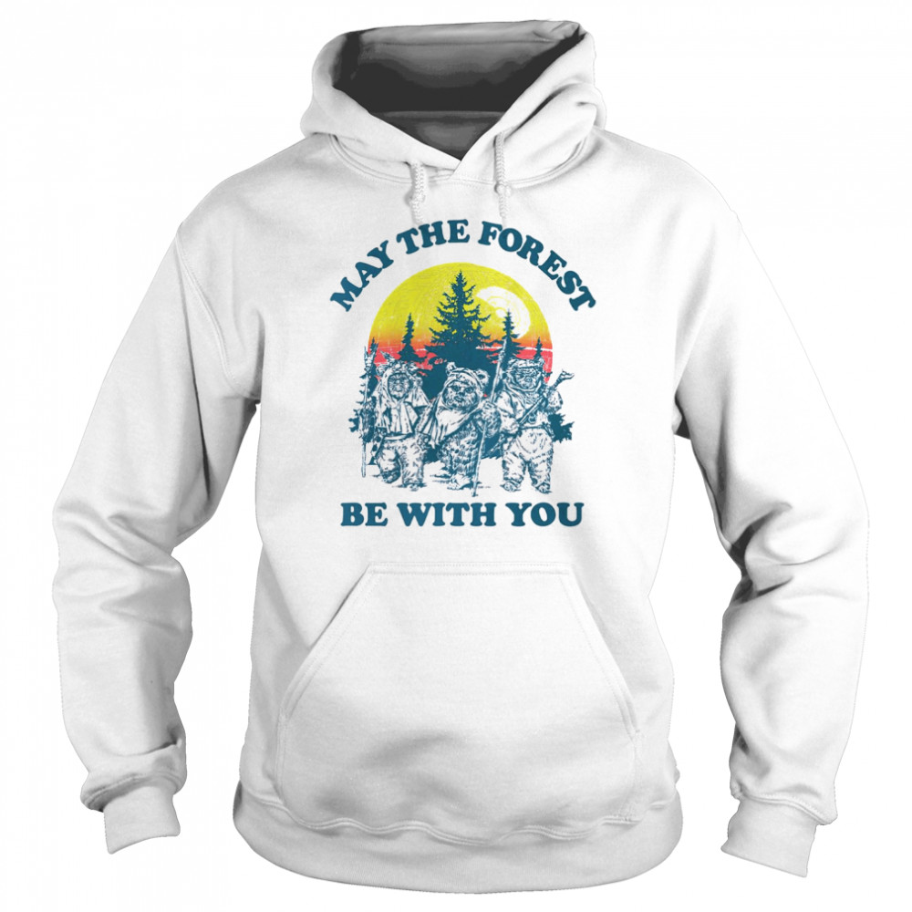 May The Forest Be With You Earth Day  Unisex Hoodie