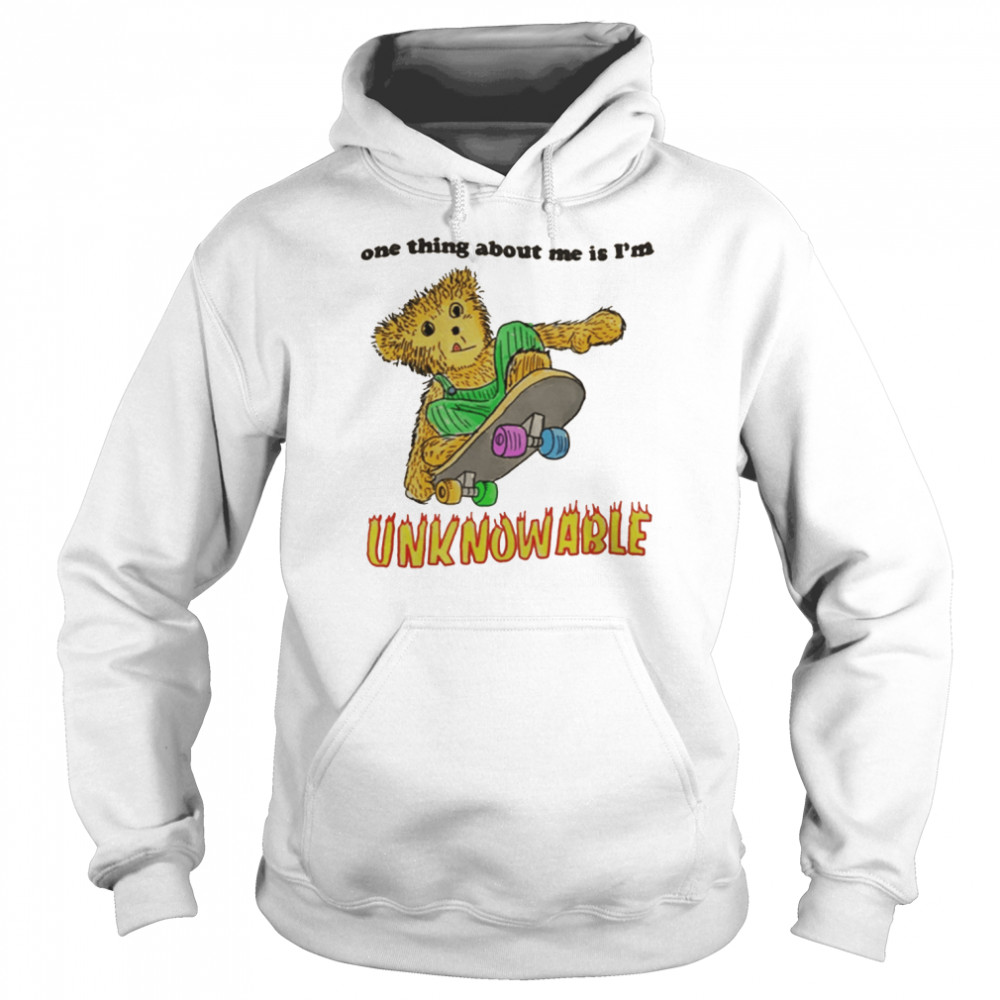 Meme One Thing About Me Is Im Unknowable  Unisex Hoodie