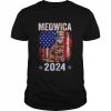 Meowica Cat American Flag Patriotic 4th Of July Trump 2024 T-Shirt Classic Men's T-shirt