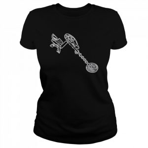 Metal Detector Distressed Metal Detecting Shirt Classic Women's T-shirt