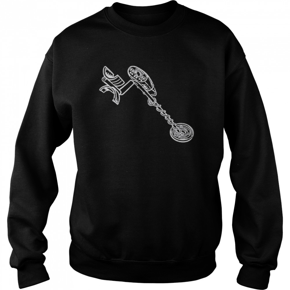 Metal Detector Distressed Metal Detecting Shirt Unisex Sweatshirt