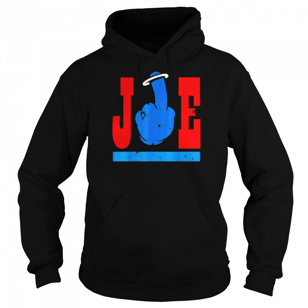 Middle Finger Joe Biden Shirt Unisex Hoodie