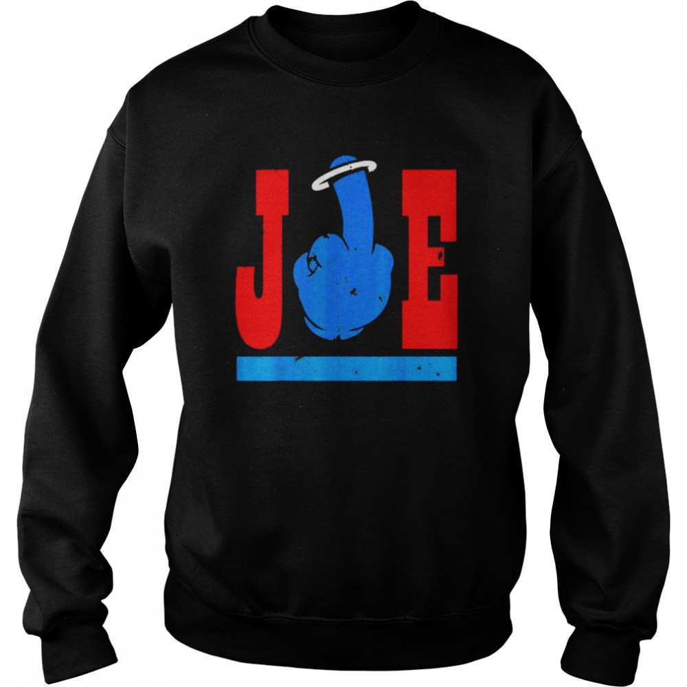 Middle Finger Joe Biden Shirt Unisex Sweatshirt