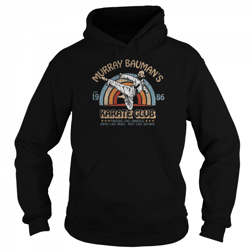 Murray Bauman’s Karate Club Vintage Shirt Unisex Hoodie