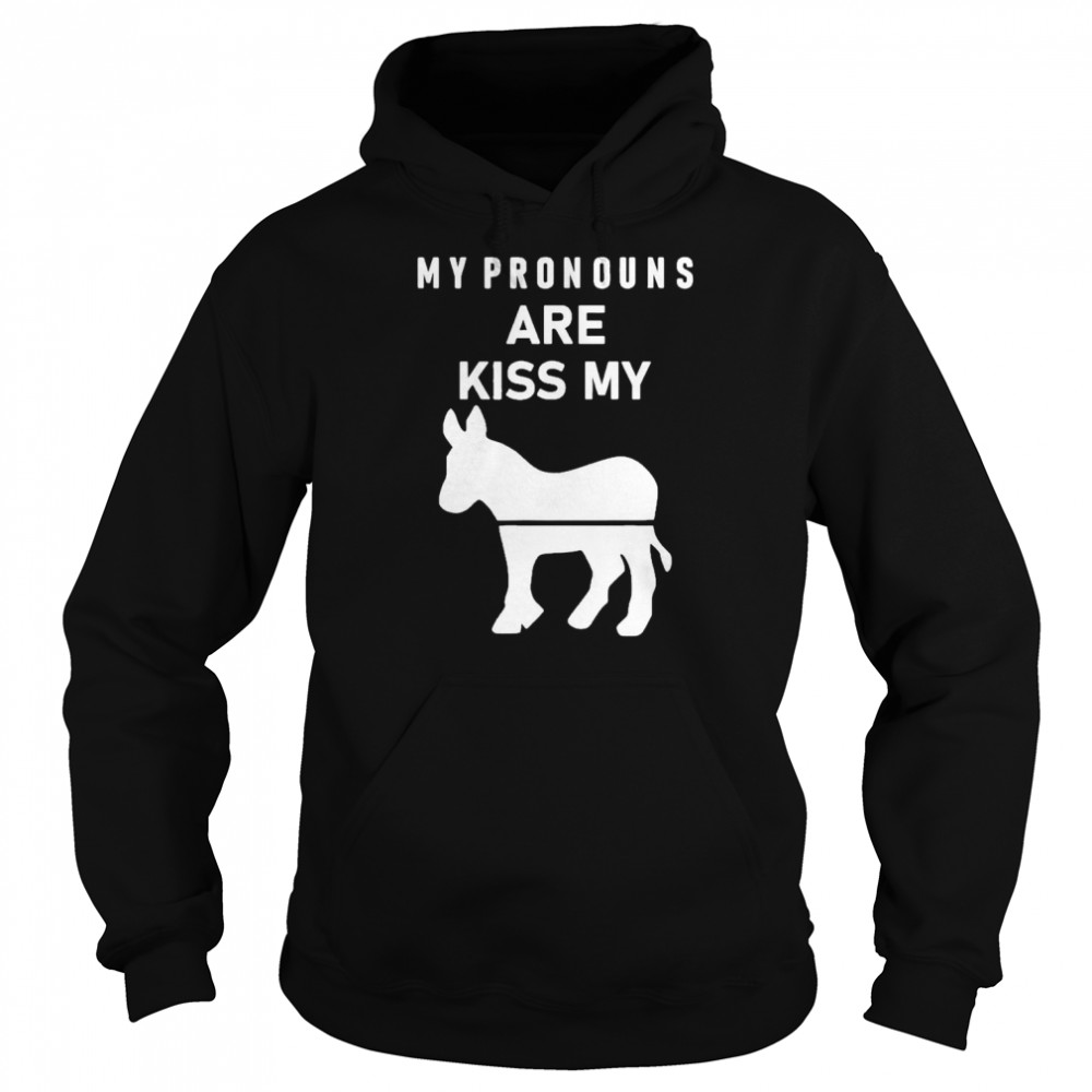 My Pronouns Are Kiss My Ass Shirt Unisex Hoodie