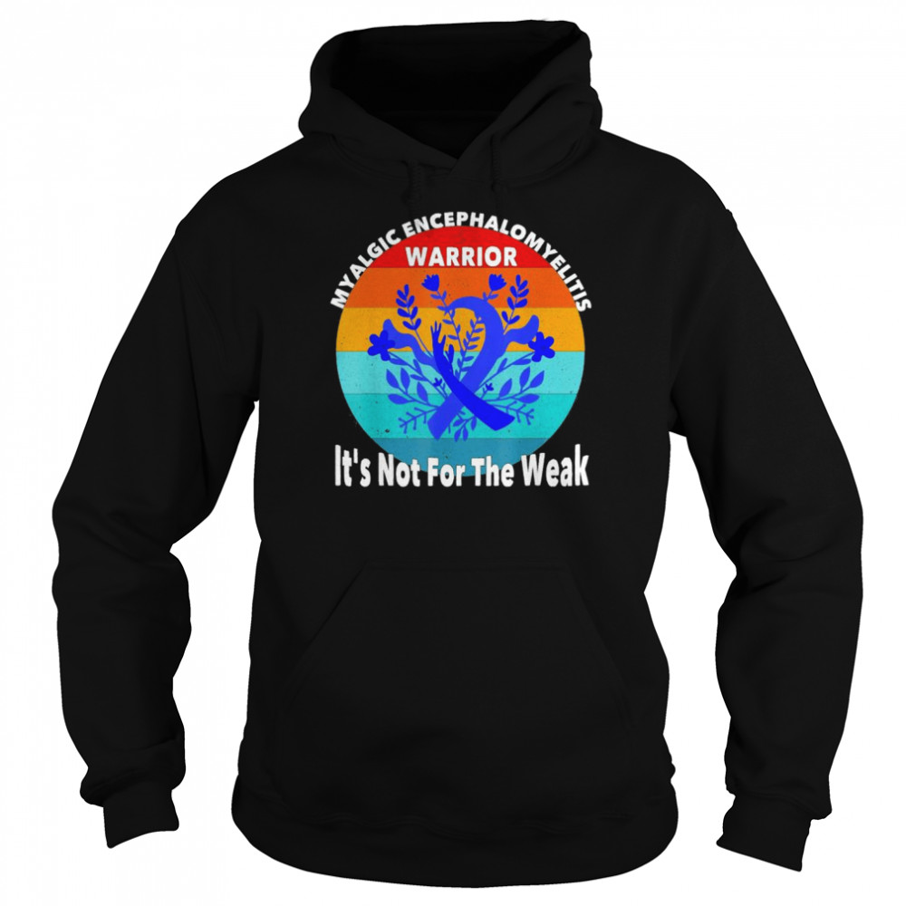 Myalgic Encephalomyelitis Awareness CFS Warrior Vintage T-Shirt Unisex Hoodie