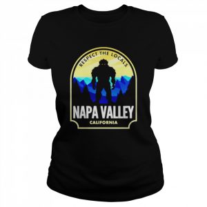 Napa Valley California Bigfoot Sasquatch  Classic Women's T-shirt