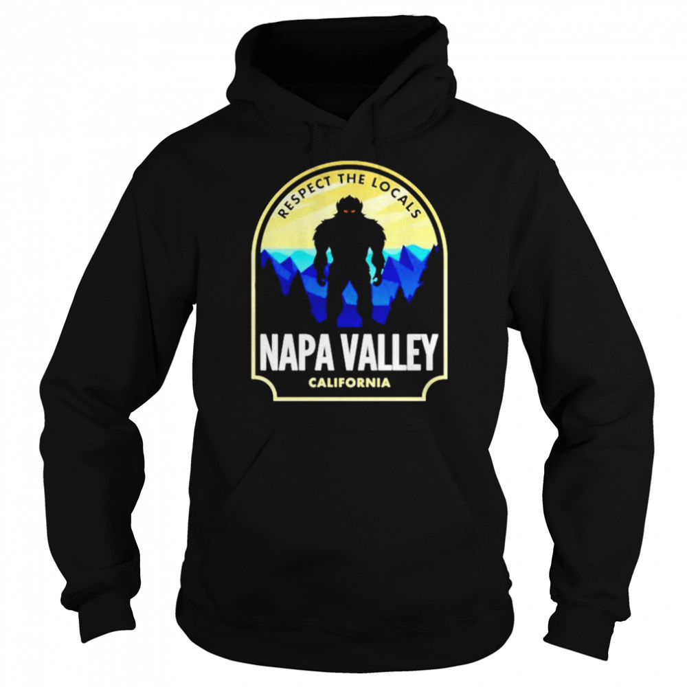 Napa Valley California Bigfoot Sasquatch  Unisex Hoodie