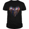 Native American The Heart Of Feathers Indigenous  Classic Men's T-shirt