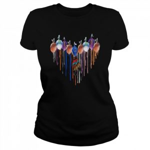 Native American The Heart Of Feathers Indigenous  Classic Women's T-shirt