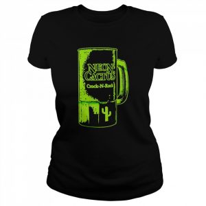 Neon cactus crock n rock  Classic Women's T-shirt