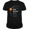 New Boston Texas Total Solar Eclipse 2024 Shirt Classic Men's T-shirt