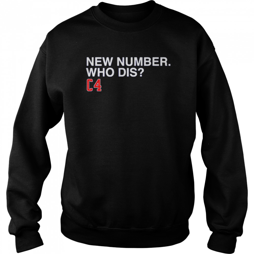 New number who dis c4  Unisex Sweatshirt