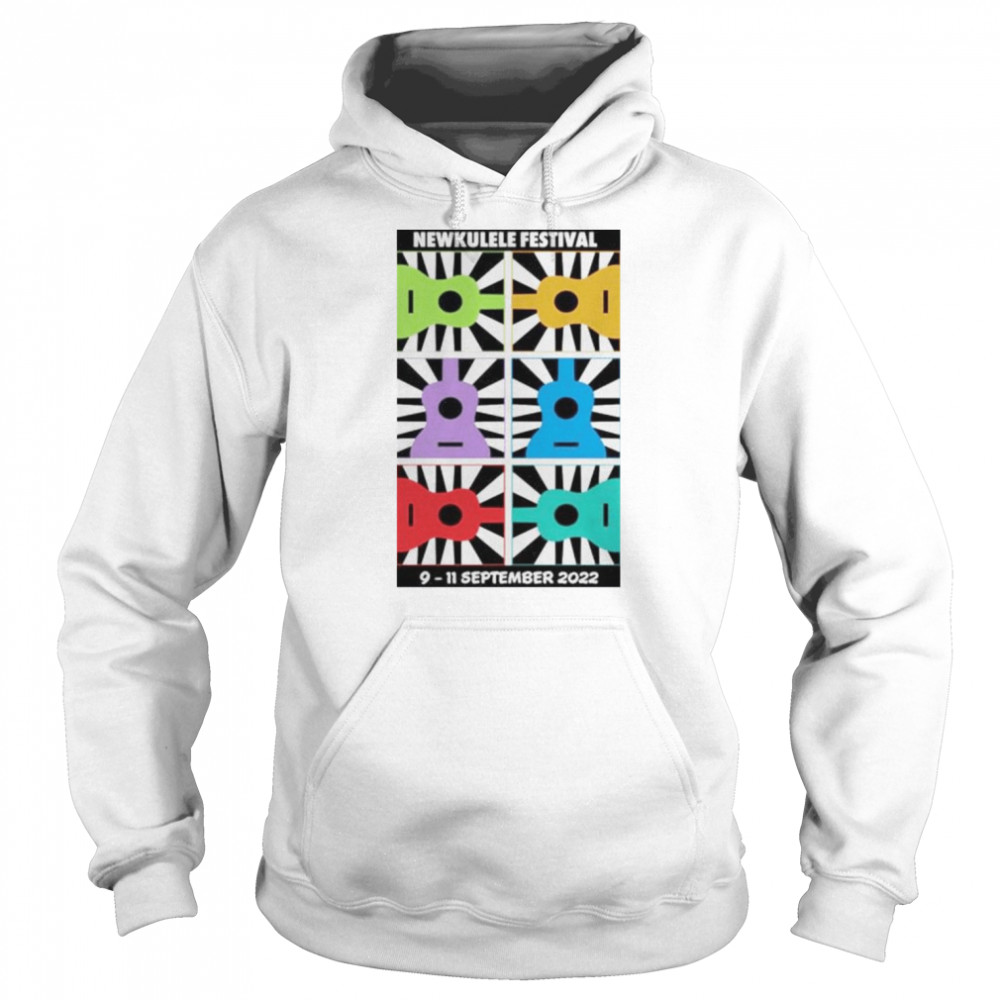 Newkulele Festival All the Ukuleles 9 11 2022  Unisex Hoodie