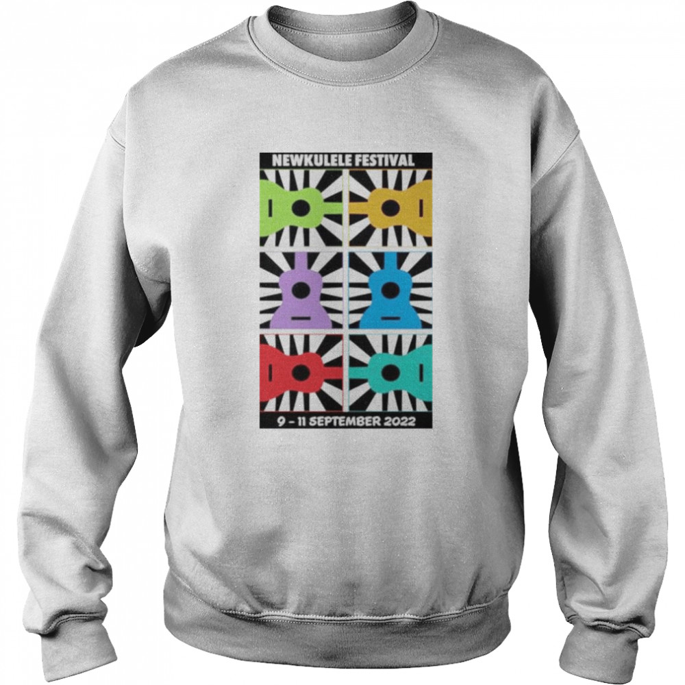 Newkulele Festival All the Ukuleles 9 11 2022  Unisex Sweatshirt