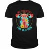 No Country For Old Men Floral Vagina Uterus Shirt Classic Men's T-shirt