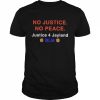 No Justice no Peace Justice 4 Jayland BLM  Classic Men's T-shirt