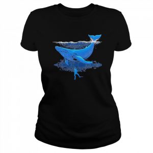 Ocean Animal Killer Whale Orca Scuba Diving Shirt Classic Women's T-shirt