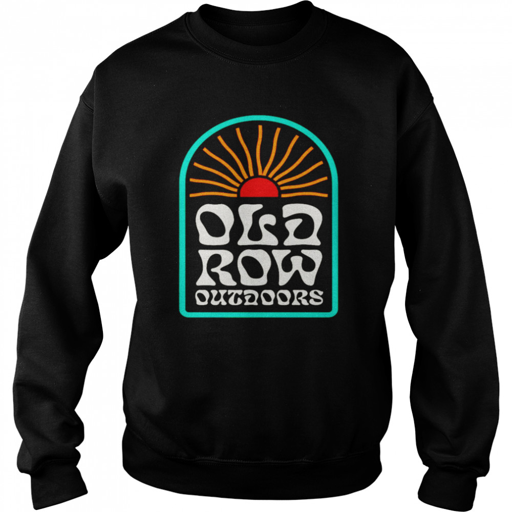 Old Row Outdoors Sun  Unisex Sweatshirt