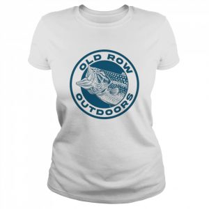 Old row outdoors bass circle  Classic Women's T-shirt