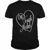 One Tough Mother heart  Classic Men's T-shirt