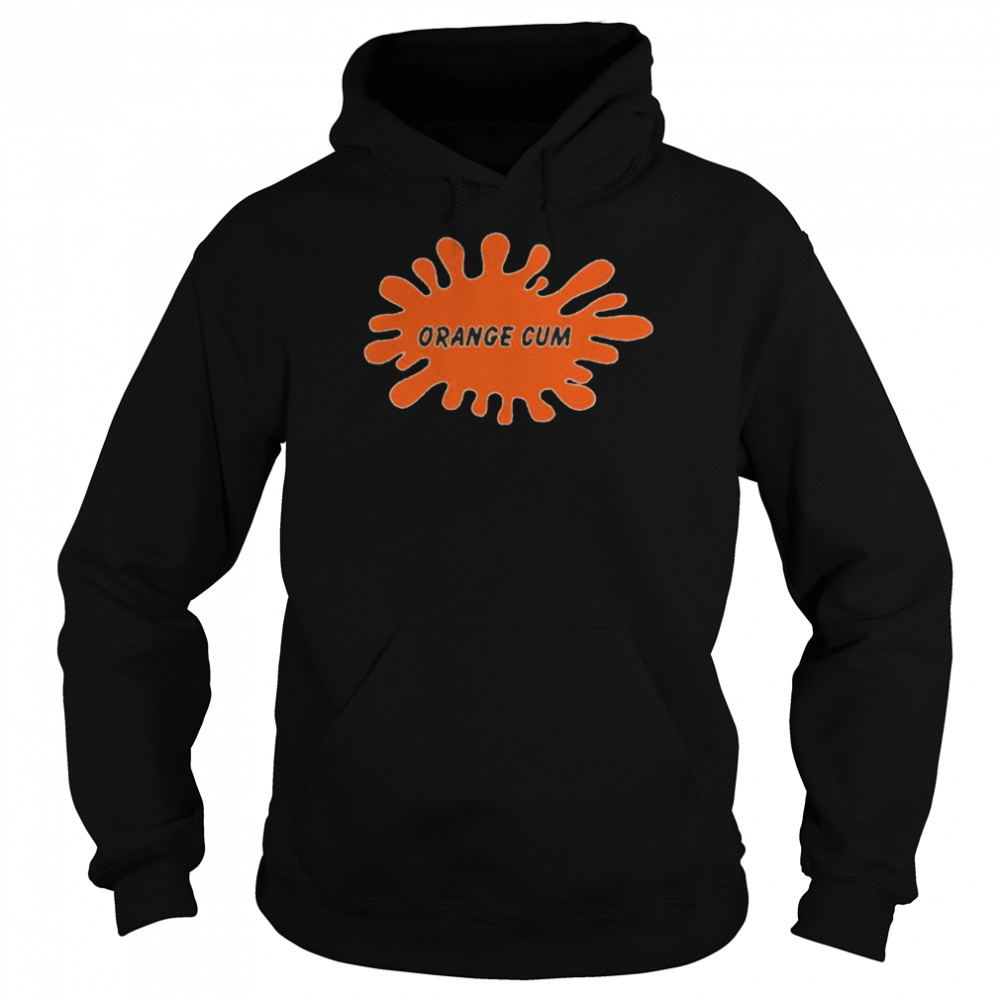 Orange Cum  Unisex Hoodie