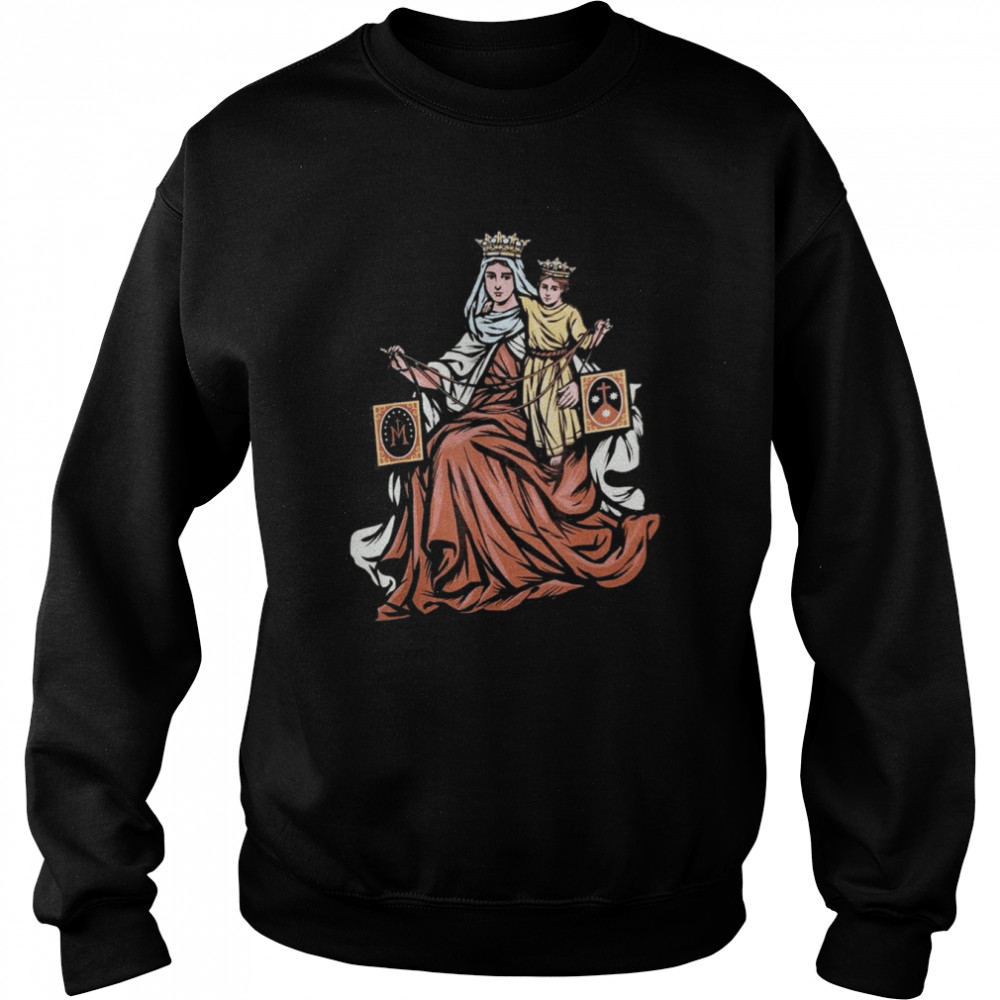 Our Lady of Mount Carmel Scapular St Teresa of Avila Simon T-Shirt Unisex Sweatshirt