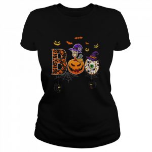 Owl halloween costume boo pumpkin  Classic Women's T-shirt