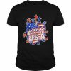 Party In The Usa Love Fireworks 4th Of July Shirt Classic Men's T-shirt