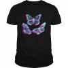 Pastel Goth Aesthetic Butterfly Glitch Shirt Classic Men's T-shirt