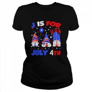 Patriotic Gnomes 4th Of July Celebration USA Gnomes Shirt Classic Women's T-shirt