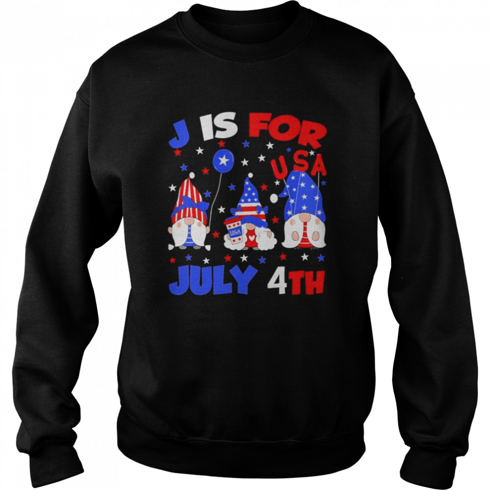 Patriotic Gnomes 4th Of July Celebration USA Gnomes Shirt Unisex Sweatshirt