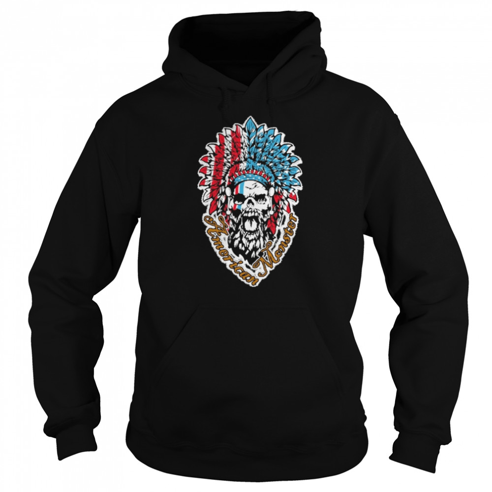 Patriotic Headdress Shirt Unisex Hoodie