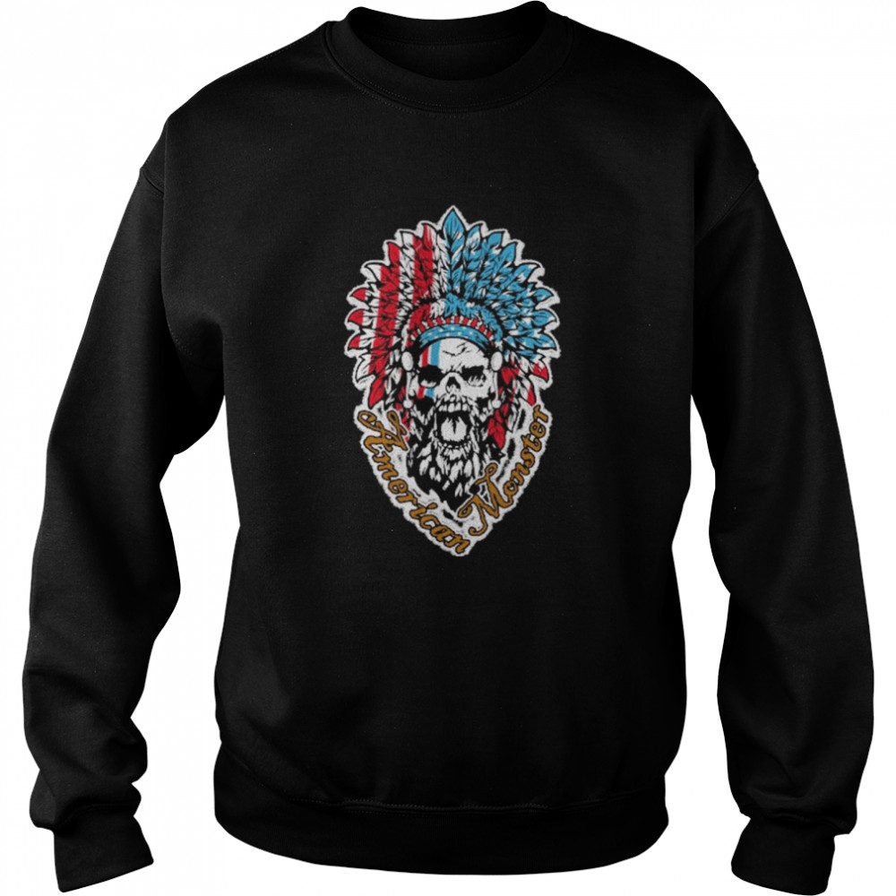 Patriotic Headdress Shirt Unisex Sweatshirt