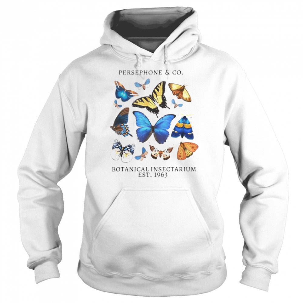 Persephone Greek Mythology Butterfly Light Academia T-Shirt Unisex Hoodie